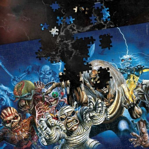 Iron Maiden "The Faces Of Eddie" 1000 Piece Puzzle - Image 4