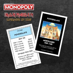 MONOPOLY®: Iron Maiden -Game Sale Store IronMaiden MN Graphics Deeds