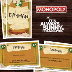 MONOPOLY®: It's Always Sunny In Philadelphia -Game Sale Store It s Always Sunny MN cards chance UPDATE