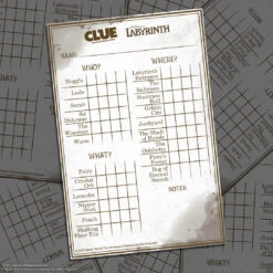 CLUE®: Labyrinth 20 CLUE®: Labyrinth -Game Sale Store Labyrinth Clue 2022 score pad