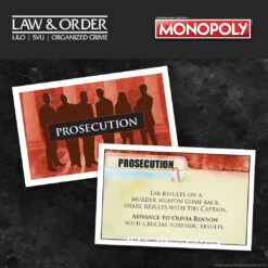 MONOPOLY®: Law & Order -Game Sale Store Law OrderMonopoly graphic CommunityChest