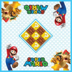 CHECKERS & TIC TAC TOE: Super Mario Vs. Bowser -Game Sale Store MARIO v Bowser GB TTT web