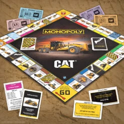 MONOPOLY®: Caterpillar -Game Sale Store MNCaterpillar Graphics Components