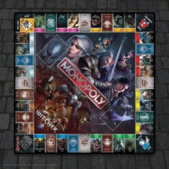 MONOPOLY®: The Witcher -Game Sale Store MNTheWitcher Graphics Gameboard
