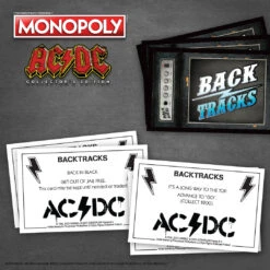 MONOPOLY®: AC/DC -Game Sale Store MN ACDC Graphics Chance