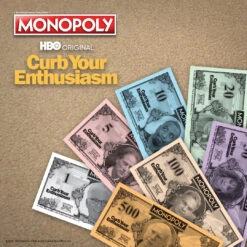 MONOPOLY®: Curb Your Enthusiasm -Game Sale Store MN CYE Graphics Money