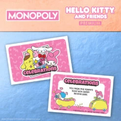 MONOPOLY®: Hello Kitty® And Friends Premium -Game Sale Store MN HKFPremium Graphics CC