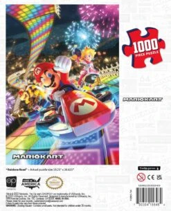 Mario Kart™ "Rainbow Road" 1,000 Piece Puzzle -Game Sale Store Mario Kart Rainbow Road 2022 1k PZ flatbb