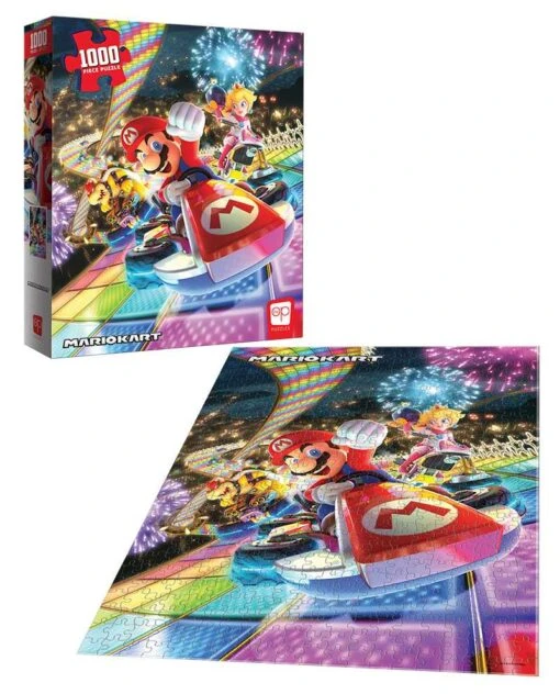 Mario Kart™ "Rainbow Road" 1,000 Piece Puzzle - Image 2