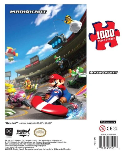 Super Mario™ "Mario Kart™" 1000 Piece Puzzle - Image 6