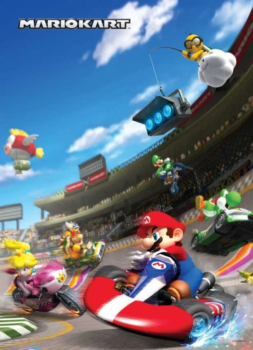Super Mario™ "Mario Kart™" 1000 Piece Puzzle - Image 3