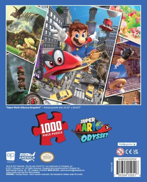 Super Mario™ Odyssey "Snapshots" 1000 Piece Puzzle - Image 6
