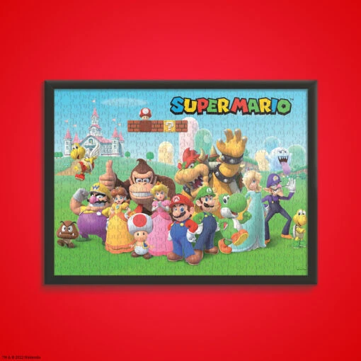 Super Mario™ "Mushroom Kingdom" 1,000 Piece Puzzle - Image 4