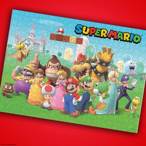 Super Mario™ "Mushroom Kingdom" 1,000 Piece Puzzle - Image 5