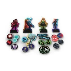 Marvel Dice Throne 4-Hero Box (Scarlet Witch, Thor, Loki, Spider-Man) 17 Marvel Dice Throne 4-Hero Box (Scarlet Witch, Thor, Loki, Spider-Man) -Game Sale Store Marvel Dice Throne 4 Hero Tokens Web