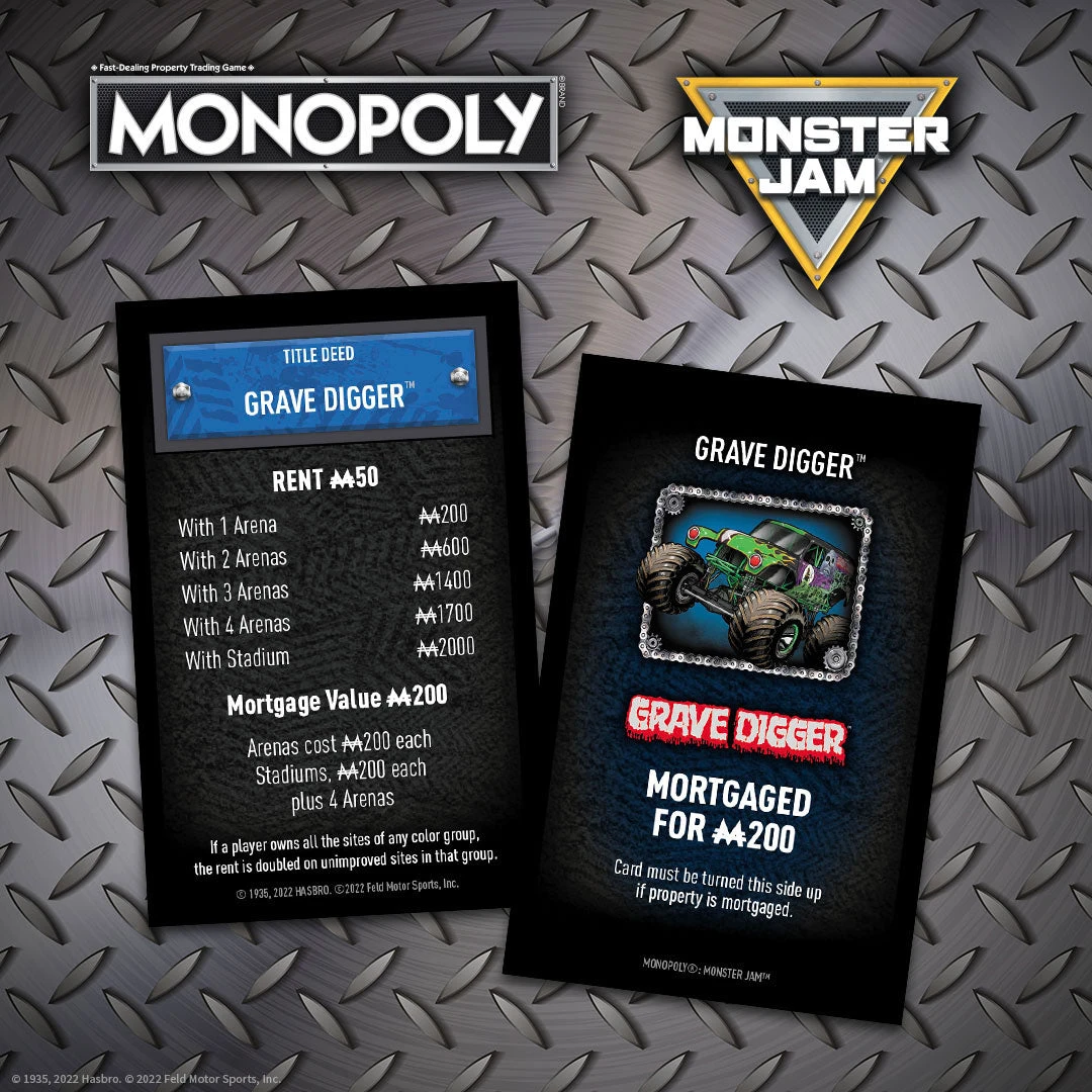 MONOPOLY®: Monster Jam™ 7 MONOPOLY®: Monster Jam™ - Image 5