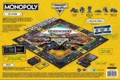 MONOPOLY®: Monster Jam™ 19 MONOPOLY®: Monster Jam™ -Game Sale Store Monster Jam Monopoly 2022 Flat Box Bottom Web