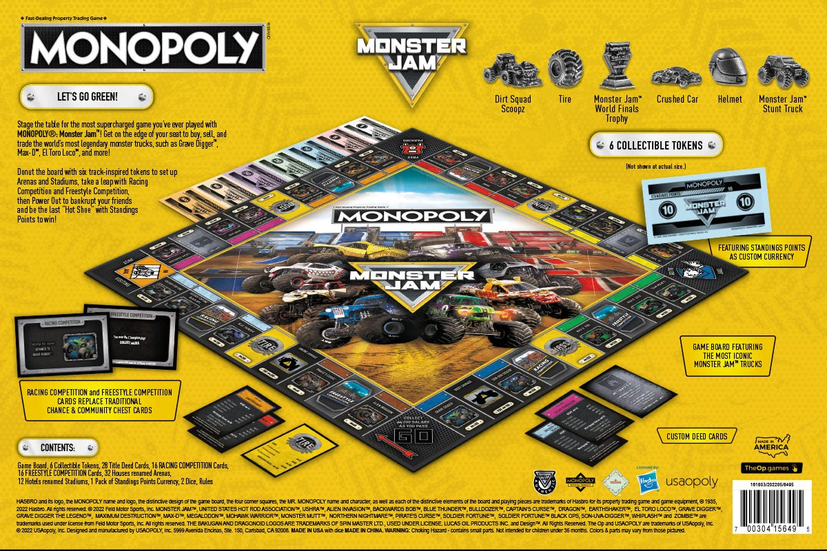 MONOPOLY®: Monster Jam™ 11 MONOPOLY®: Monster Jam™ - Image 9