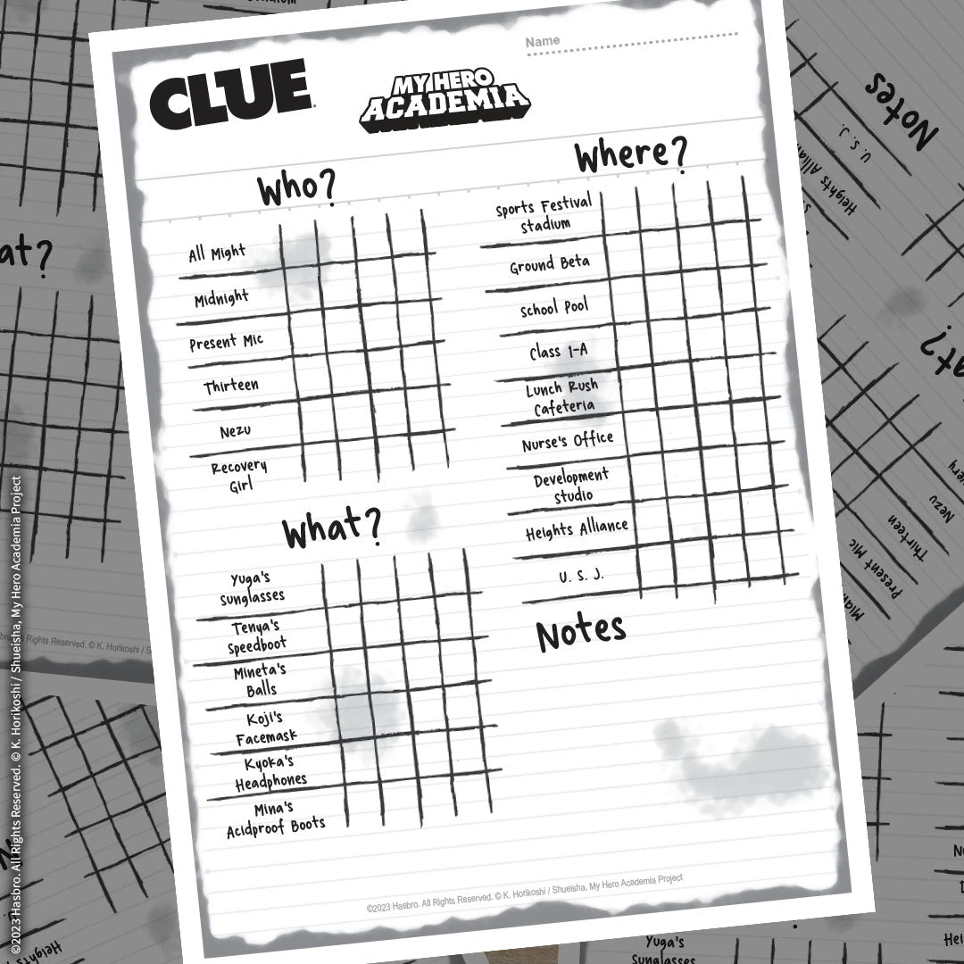 CLUE®: My Hero Academia 12 CLUE®: My Hero Academia - Image 10