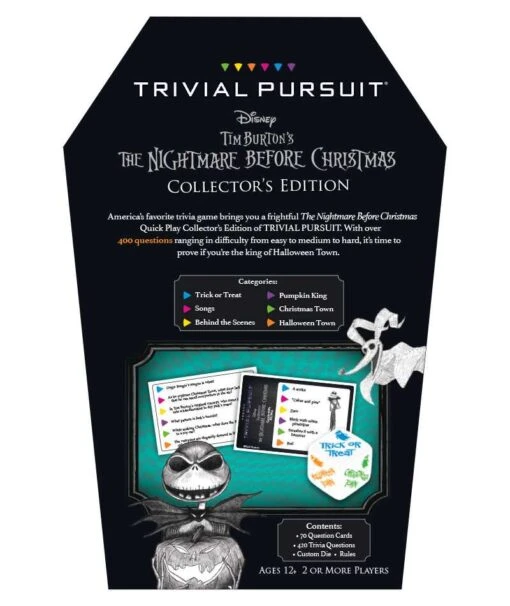 TRIVIAL PURSUIT®: Disney Tim Burton's The Nightmare Before Christmas Collector's Edition - Image 7