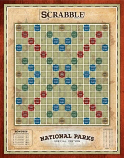SCRABBLE®: National Parks -Game Sale Store NP Scrabble GB web