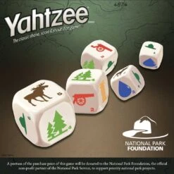 YAHTZEE®: National Parks Edition -Game Sale Store NP YZ Refresh dice graphic