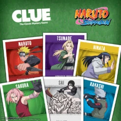 CLUE®: Naruto Shippuden -Game Sale Store Naruto Clue 2023 cards character role