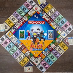 MONOPOLY®: Naruto Shippuden -Game Sale Store Naruto Monopoly photo setup square