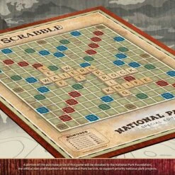 SCRABBLE®: National Parks -Game Sale Store National Parks Scrabble gameboard graphic resized