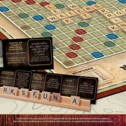 SCRABBLE®: National Parks -Game Sale Store National Parks Scrabble tile rack graphic resized