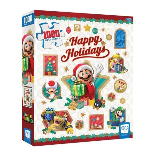 Super Mario™ "Happy Holidays" 1000 Piece Puzzle