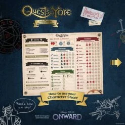 Quests Of Yore: Barley's Edition -Game Sale Store Onward Character Sheet Walkthrough 1