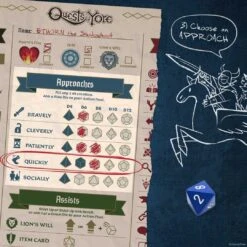Quests Of Yore: Barley's Edition -Game Sale Store Onward Character Sheet Walkthrough 3