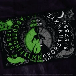 OUIJA®: Wednesday -Game Sale Store Ouija Wednesday Graphics GameboardGlow