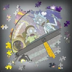 Rick And Morty “The Outside World Is Our Enemy, Morty!” 1000 Piece Puzzle -Game Sale Store PUZZLE Rick and Morty The Outside World 2022 1k puzzle w pieces