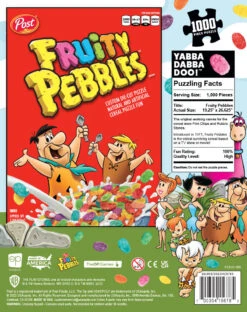 Post Cereal "Fruity Pebbles" 1000 Piece Puzzle -Game Sale Store Post Cereal Fruity Pebbles1k PZ flatbb Web