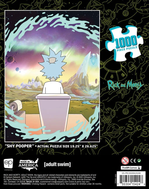 Rick And Morty™ "Shy Pooper" 1000 Piece Puzzle - Image 4