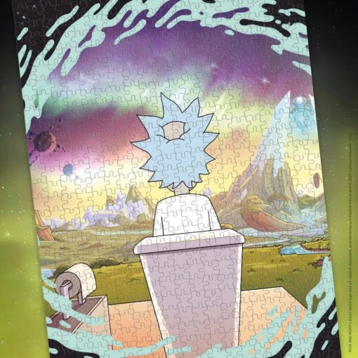 Rick And Morty™ "Shy Pooper" 1000 Piece Puzzle - Image 5