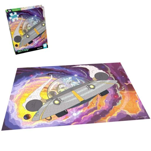 Rick And Morty “The Outside World Is Our Enemy, Morty!” 1000 Piece Puzzle - Image 2