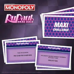 MONOPOLY®: RuPaul’s Drag Race -Game Sale Store RuPaul MN Graphic CC