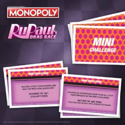 MONOPOLY®: RuPaul’s Drag Race -Game Sale Store RuPaul MN Graphic Chance