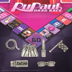 MONOPOLY®: RuPaul’s Drag Race -Game Sale Store RuPaul MN Graphic Tokens