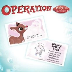 OPERATION®: Rudolph The Red-Nosed Reindeer -Game Sale Store Rudolph Operation cards2 graphic