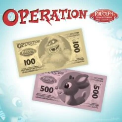 OPERATION®: Rudolph The Red-Nosed Reindeer -Game Sale Store Rudolph Operation money graphic