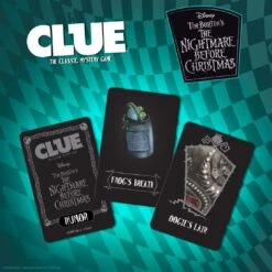 CLUE®: Disney Tim Burton's The Nightmare Before Christmas -Game Sale Store RumorCards