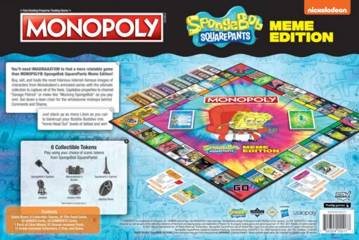 MONOPOLY®: SpongeBob SquarePants Meme Edition - Image 10