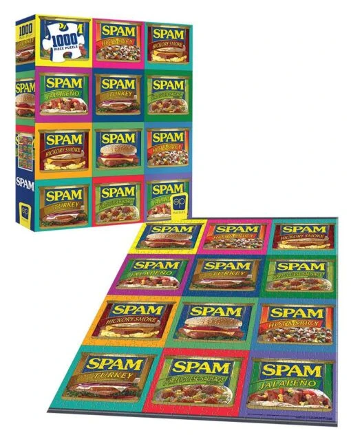 SPAM® Brand "Sizzle. Pork. And. Mmm.®" 1000 Piece Puzzle - Image 2
