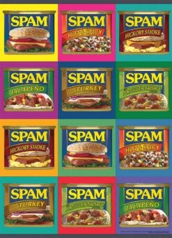 SPAM® Brand "Sizzle. Pork. And. Mmm.®" 1000 Piece Puzzle -Game Sale Store SPAM Sizzle.Pork .And .Mmm . 1k 21 image web