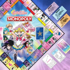MONOPOLY®: Sailor Moon -Game Sale Store Sailor Moon 2022 MN comp graphic