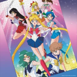 Sailor Moon: "Sailor Guardians" 1,000 Piece Puzzle -Game Sale Store SailorMoonGuardians Graphics PuzzleImage